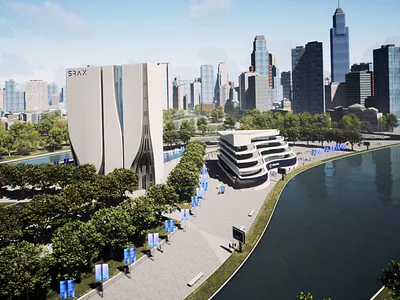 3D Virtual Conferences 3d 3d modeling arquitecture branding building conference interior design render rendering virtual virtual conference