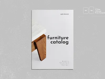 Furniture and Interior Catalog annual report brochure business catalog clean design fold furniture furniture catalog illustration indesign interior interior catalog lookbook magazine print printable template trifold