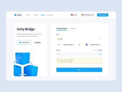 Crypto Bridge asset blockchain bridge crypto dashboard web3