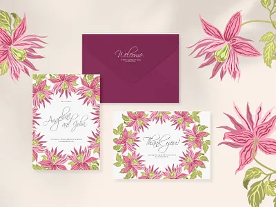 Garden Flowers branches texture branding clip art design garden graphic design hand drawn illustration logo print typography