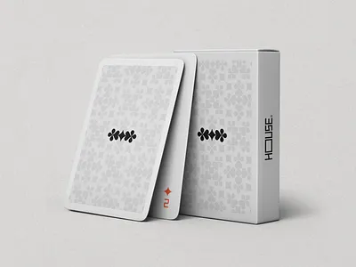 House® Card Deck branding design mockup poker product