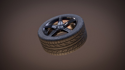 Mercedes-Benz AMG Wheel 3d cgi design motion graphics product render rendering