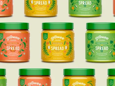 Package Design brand identity branding graphic design healthy illustration jar label package design spread vector illustration vegan vegetables