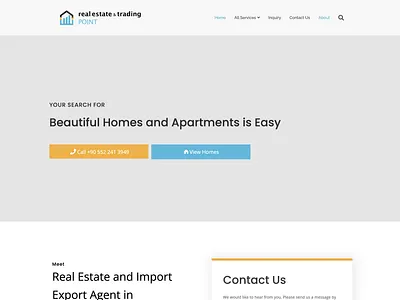 Real Estate Agency real estate ui web design web development wordpress