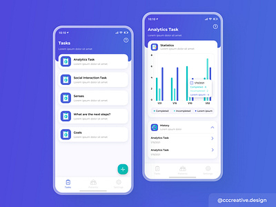 Task App User Interface Design branding design clean clean interface color pops design iconography illustration interface product design ui ui design uiux ux ux design