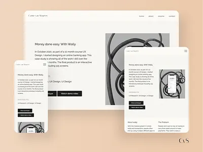 Responsive Website clean css desktop frontend development html javascript minimalism mobile portfolio responsive responsive design tablet ui design ux design website