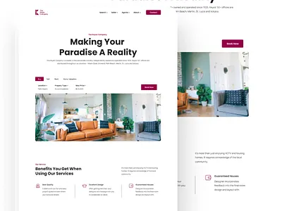 Real Estate Landing page graphic design landing page design modern design real estate landing page real estate website design ui ui design for e website design for real state