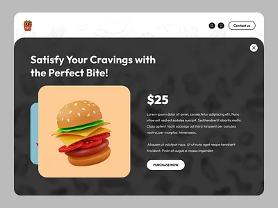 Modern Restaurant Website Hero Section – Elegant & Engaging UI clean design graphic design restaurant restaurant ui trendy ui ux web web design web ui web ui ux website ui website ux