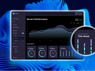 Pegasus Design System - Dark Dashboards, Fire & Ice branding clean dark darkmode dashboard design flat pegasus