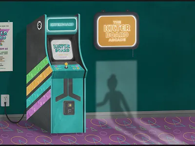 Kilter Board Fest animation climbing festival illustration kilter photoshop texture