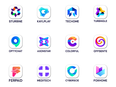 App Logo Design abstract logo app icon brand identity branding business logo colorful creative logo design ecommerce gradient letter logo logodesign logodesigner logofolio logocollection logoset logomark logos modern modern logo technology