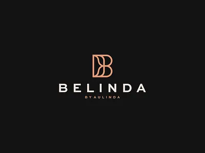 Belinda By Aulinda beautiful beauty bletter blogo bmonogram branding cosmetics design icon logo logogram logotype mark simple skincare symbol vector women