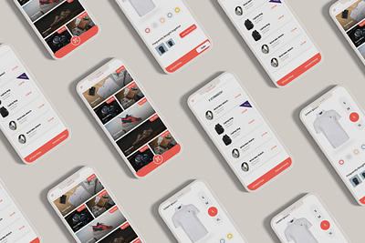 E-Commerce Mobile App | UI Design app ui branding creative design design ecommerce app ecoomerce mobile design mobile ui professional ui uidesign uiux ux