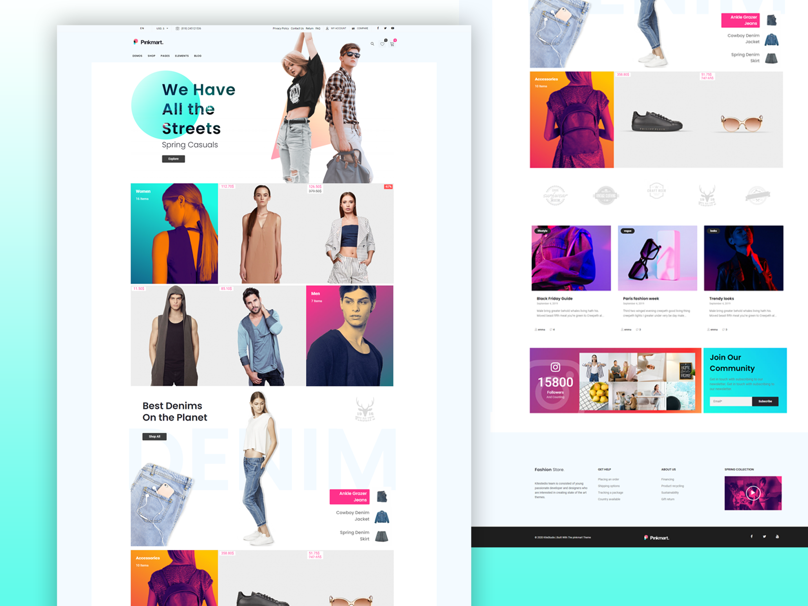 Example of Ecommerce Website Design