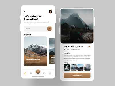 Travel App Design android app ui design booking app daily ui design design flight booking hotel app ios minimal ui mobile ui design tourism app ui travel agency app travel app traveling app ui trip planner typography ui ui ui design ui ux design ux design