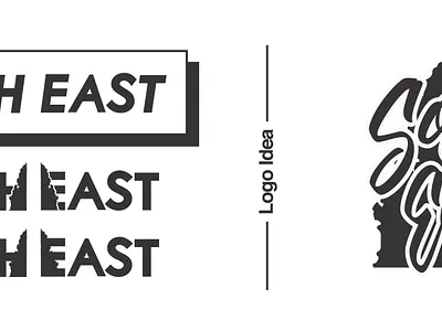 South East logo design branding design illustration logo vector