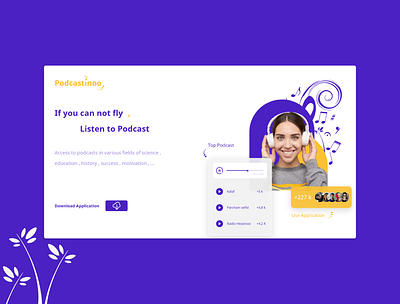 podcast landingpage. design landingpage music music landingpage music player podcast podcast landing page podcast website topdesign ui uiux userexperience userinterface ux web web design website