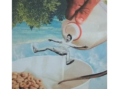 "FREE FALL" Mosaic art by Listo Nagamasda design illustration mosaic art