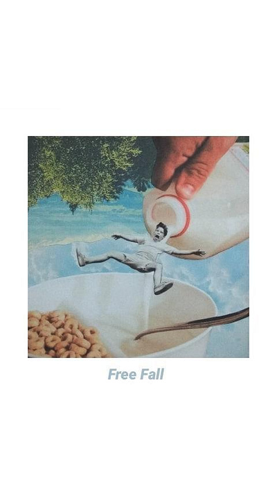 "FREE FALL" Mosaic art by Listo Nagamasda design illustration mosaic art