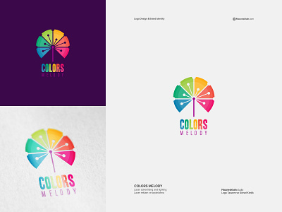 COLORS MELODY | Logo Design brand branding design dizayn dizayner grafik grafik tasarım grafikdesign grafiktasarım graphic design graphicdesign logo logodesign logodesinger logodizayner logotasarımı santa tasarım typography çizmek