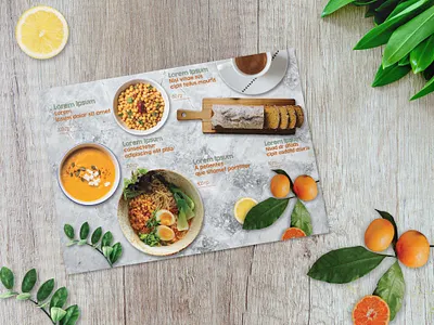 Restaurant Menu Design - Inside branding brochure design graphic design illustration layout logo photoshop ui vector