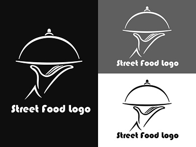 Street Food Logo Design. branding design illustration illustrator logo minimal typography vector