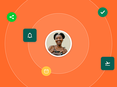 Citycatt - Website Banner #2 banner branding citycatt connection design florida graphic design identity illustration orange travel ui ux web website design