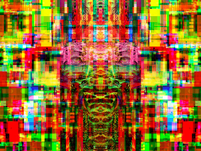 A Slur of Surf Between the Teeth big bold colors collage color dreams dribbble geometric glitchart graphic design identity illusion illustration kanji letters magic metaphysics multiverse reality symbols transformation typography