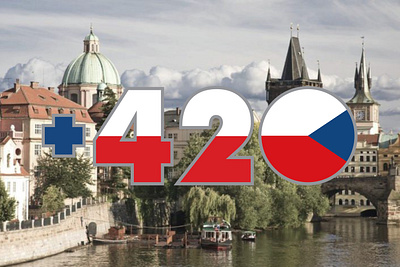 Czech Republic +420 420 brand czech czechia design europe graphic design identity logo republic travel visual