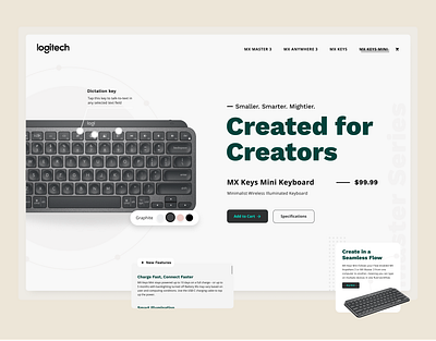 Created for Creators computer design designer figma keyboard mini small ui ui design uidesign ux ux design uxdesign web design webdesign website website concept websites websites website design