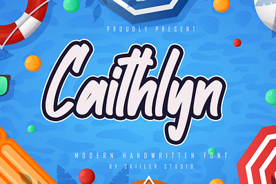 Caithlyn - Modern Handwritten Font script