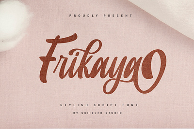Frikaya - Stylish Script Font script