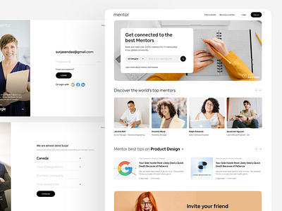 Mentor Web mentor mentoring mentorship web webdesign website design