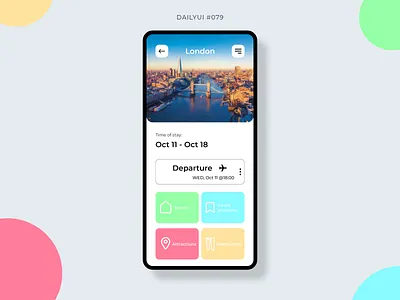 Itinerary 079 79 app booking daily ui 079 dailyui dailyui079 design graphic design itinerary mobile mobile design travel trip ui vacation