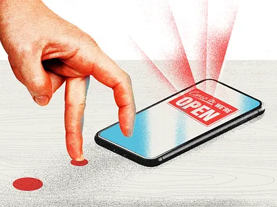 Connecting with your audience blog blog post collage design editorial graphic graphic design illustration publication sketch