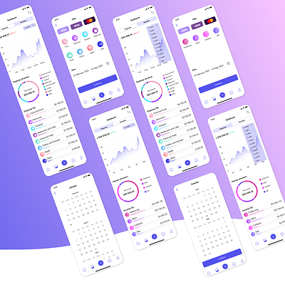 Dashboard Finance Mobile App android dashboard design finance ios ui ux