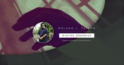 My portfolio (digital graphics) open graph image branding design vector