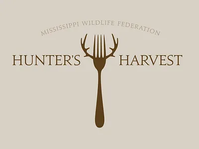 Hunter's Harvest antlers deer fork hunting mississippi wildlife federation