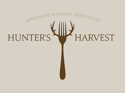 Hunter's Harvest antlers deer fork hunting mississippi wildlife federation