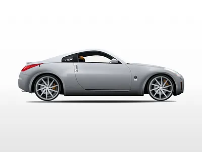 Nº7 Illustration 2004 Nissan 350Z vector