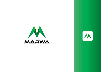 MARWA LOGO 3d animation branding design graphic design illustration logo motion graphics ui vector