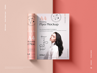 Free Branding Flyer Mockup flyer mockup