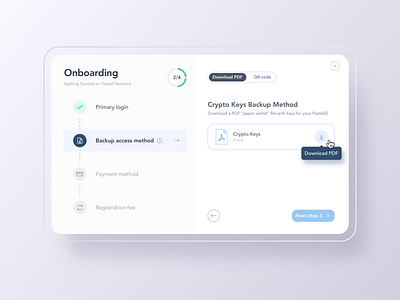 Onboarding process app clean design illustration interface muzli nft nft platform onboarding web applocation