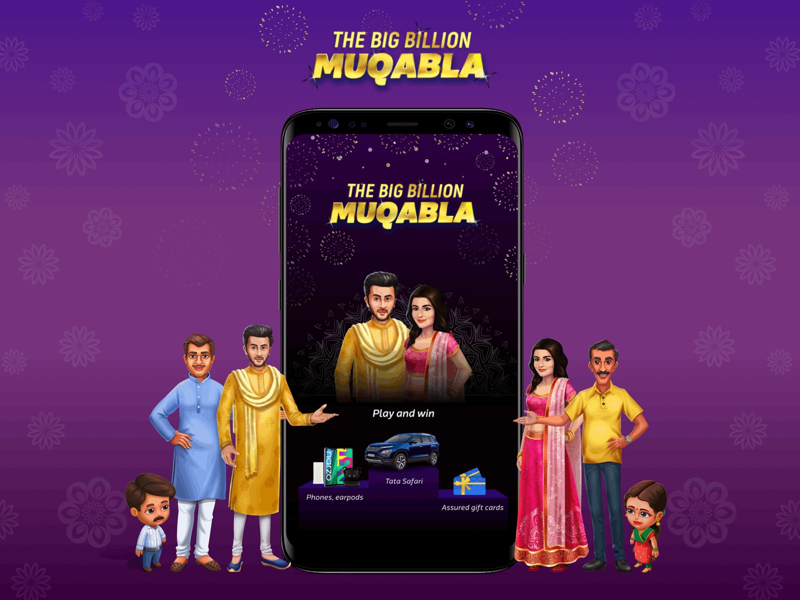 BBD Muqabla 2021 3d diwali engaging flipkart game game design games gamification isometric rewards