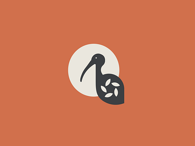 Autumn Ibis autumn bird consultant ibis illustrator logo logo mark orlando