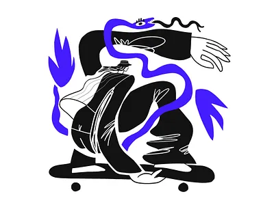 Skate time beach character concept design extreme graphic design illustration skate skateboarding sport vector