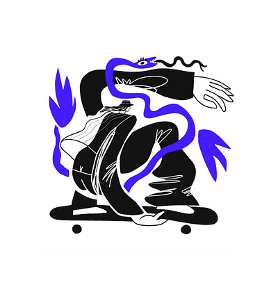 Skate time beach character concept design extreme graphic design illustration skate skateboarding sport vector