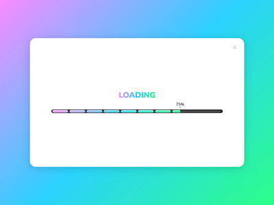 Progress Bar branding dailyui design flat graphic design illustration logo minimal ui ux