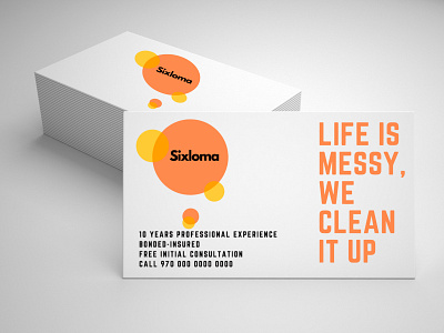 Sixloma Business Card brand logo branding business card design graphic design illustration logo minimalist logo monogram logo ui