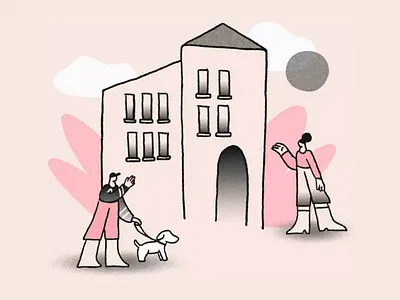 Animation concept animation branding cartoon effortless graphic design hellohello illustration love motion motion graphics people